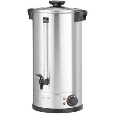 Jednoplášťový kotel na teplé nápoje, HENDI, 20L, 220-240V/2500W, 415x382x(H)480mm