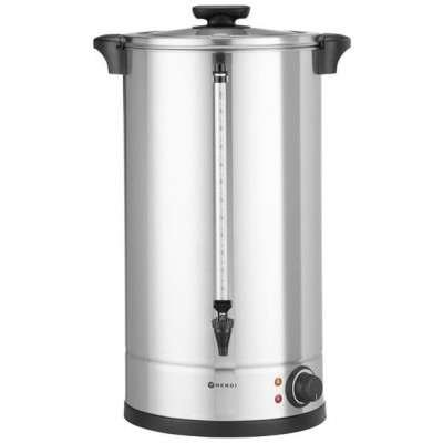 Jednoplášťový kotel na teplé nápoje, HENDI, 30L, 220-240V/2500W, 415x382x(H)620mm