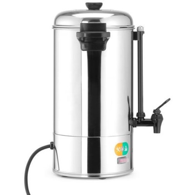 Ohřívač horkých nápojů jednostěnný, HENDI, 9L, Stříbrná, 230V/2200W, 370x332x(H)472mm