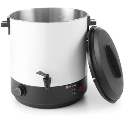 Varmr, HENDI, 25L, Bílá, 230V/2500W, 435x441x(H)500mm