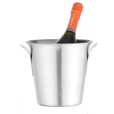 Kbelík na šampaňské, BarUp, 3,5L, Stříbrná, ⌀210x(H)210mm