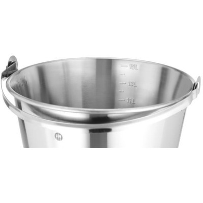 Vědro se zesíleným dnem Profi Line, HENDI, Profi Line, 15L, ⌀305x(H)330mm