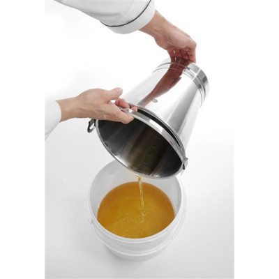 Kbelík, HENDI, 11,5L, Bílá, ⌀300x(H)230mm