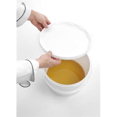 Kbelík, HENDI, 11,5L, Bílá, ⌀300x(H)230mm