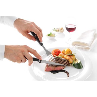 Vidlička na steak - 6 ks, HENDI, Profi Line, 6 ks, (L)200mm