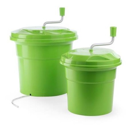 Odstředivka na salát, HENDI, 12L, Zelená, ⌀335x(H)430mm