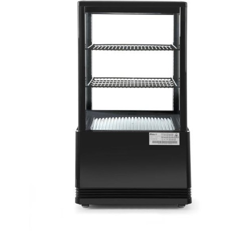 Chlazená skříň displeje, 58 l, Arktic, černá, 230V/170W, 452x406x(H)830mm