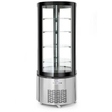 Chladicí vitrína, kulatá, Arktic, 360L, 220-240V/460W, ⌀680x(H)1755mm