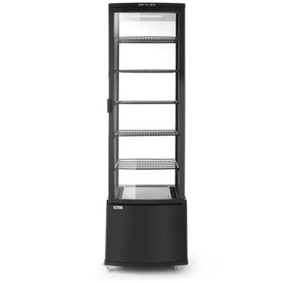 Chlazená skříň displeje, 270 l, Arktic, černá, Černá, 230V/290W, 550x520x(H)1870mm