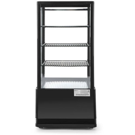 Chlazená skříň displeje, 78 l, Arktic, černá, 230V/170W, 444x397x(H)940mm