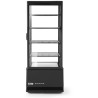 Chlazená skříň displeje, 98 l, Arktic, Černá, 230V/210W, 397x444x(H)1100mm