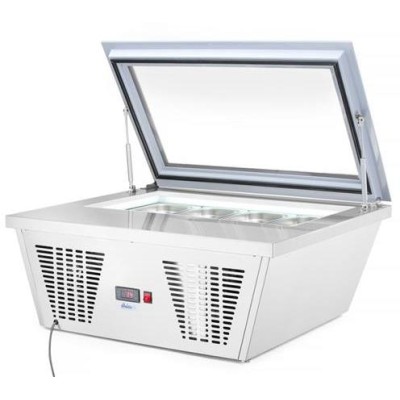 Mrazicí vitrína na zmrzlinu, Arktic, 220-240V/210W, 867x735x(H)373mm