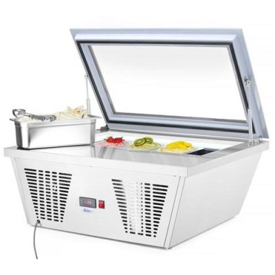 Mrazicí vitrína na zmrzlinu, Arktic, 220-240V/210W, 867x735x(H)373mm