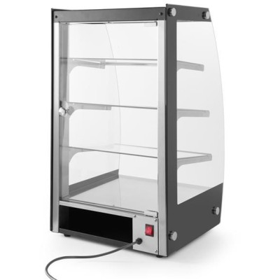 Otevřená vitrína s více policemi 75 l, HENDI, 230V/2W, 415x390x(H)716mm