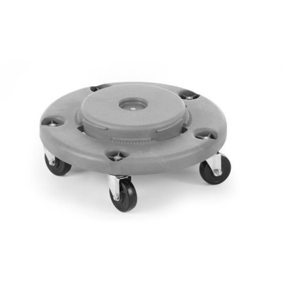 Vozík na kontejner kontejner 120 l, AmerBox, pro 691038, Světle šedá, ⌀455x(H)165mm
