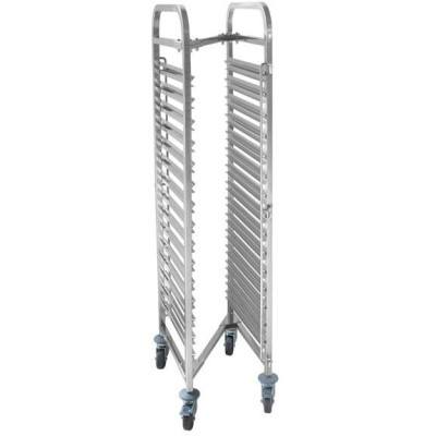 Kompaktní úložný vozík - 15 x GN 1/1, HENDI, 445x610x(H)1710mm