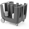 Vozík na přepravu talířů, AmerBox, 930x720x(H)785mm