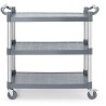 Servírovací vozík se 3 policemi, velký, AmerBox, 1010x500x(H)960mm