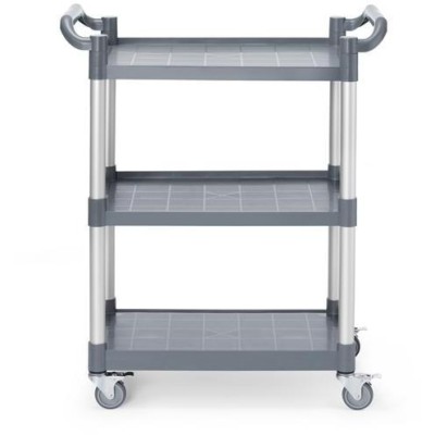 Vozík servírovací se 3-policemi z polypropylenu, AmerBox, 800x410x(H)950mm