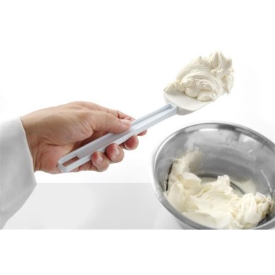 Stěrka ve tvaru lžíce Kitchen Line, HENDI, Kitchen Line, Bílá, 254x57mm