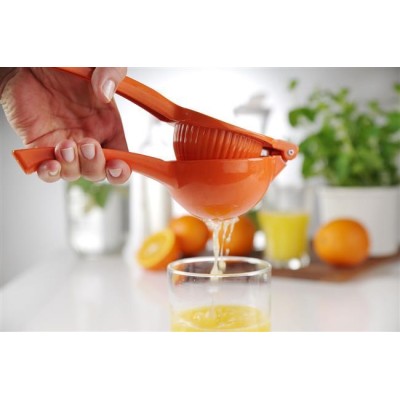 Citrusový lis, BarUp, oranžový (na pomeranče), 232x91x(H)60mm