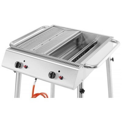 Xantos Plynový gril, HENDI, 9,5kW, 770x710x(H)870mm