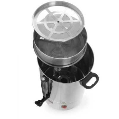 Dvojstěnný perkolátor, HENDI, 6L, 230V/1500W, 316x350x(H)480mm