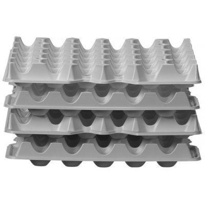 Sada 4 zásobníků na vejce pro OVOBOX 120 , HENDI, 291x288x(H)41mm