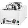 Sada: Bain-marie Ranger + 2x 4L nádoba s víkem, HENDI, GN (H)150mm, 8L, 230V/1000W, 604x332x(H)315mm