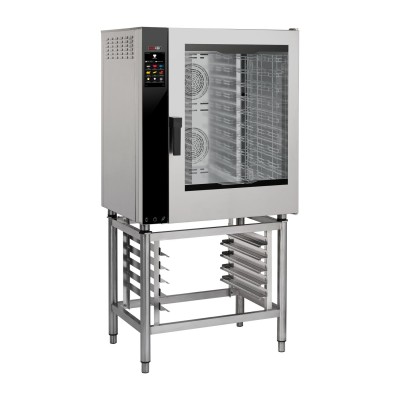 Konvektomat elektrický zesílená verze nástřik dotykový barevný pravé dveře 10x GN 1/1 | REDFOX - MPDN 1011 X ER