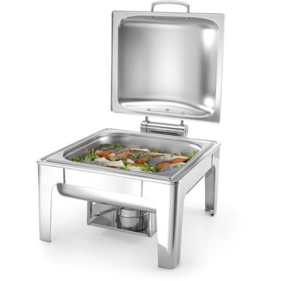 Chafing GN 2/3 saténový vzhled, HENDI, Profi Line, 6L, 395x430x(H)290mm