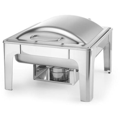 Chafing GN 2/3 saténový vzhled, HENDI, Profi Line, 6L, 395x430x(H)290mm
