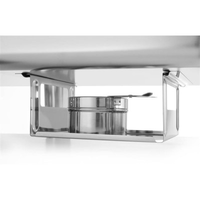Chafing GN 2/3 saténový vzhled, HENDI, Profi Line, 6L, 395x430x(H)290mm