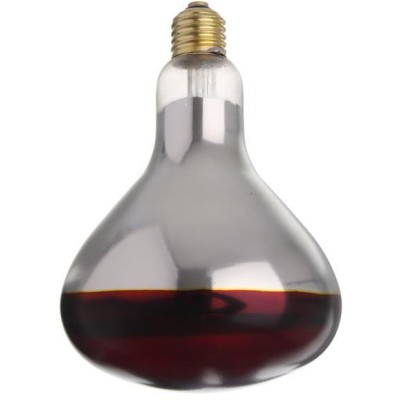 Infračervená žárovka, HENDI, Červená, 230V/250W, ⌀125x(H)170mm