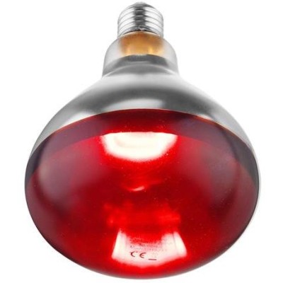 Infračervená žárovka, HENDI, Červená, 230V/250W, ⌀125x(H)170mm