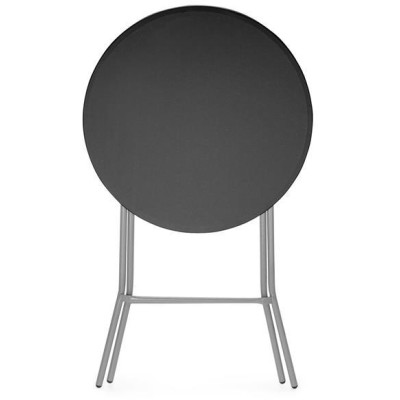 Barový stůl, AmerBox, Černá, ⌀800x(H)1100mm