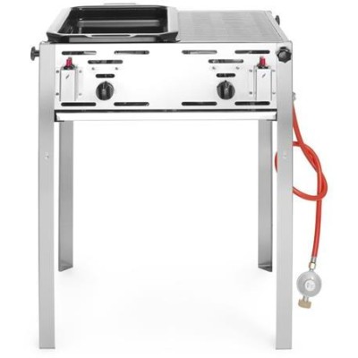 Grill-Master Maxi 50/50, HENDI, 11kW, 850x675x(H)600mm