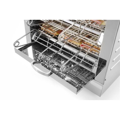 Multi toustovač - 6 kleští, HENDI, 230V/3000W, 450x390x(H)400mm