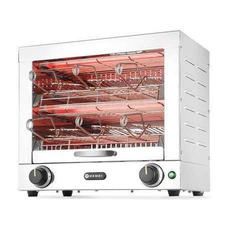 Multi toustovač - 6 kleští, HENDI, 230V/3000W, 450x390x(H)400mm