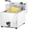 Fritéza XL s vypouštěcím kohoutem HENDI GOLIATH, HENDI, 10L, 400V/10200W, 300x585x(H)392mm