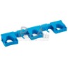 Držák nástěnný 420 mm modrý 10113