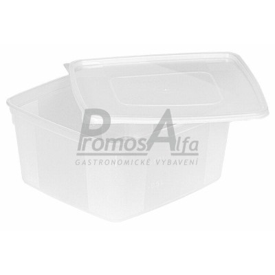 Miska GN 1/6 1,5l polypropylen včetně víček (6ks)