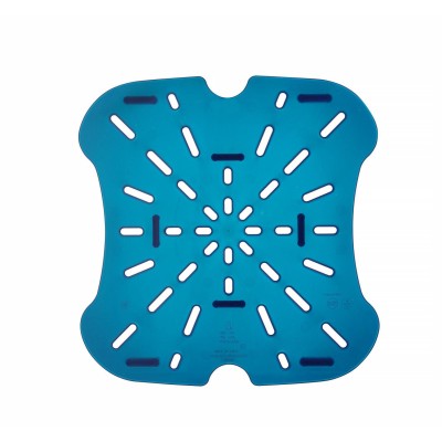 Vypouštěcí police pro nádobu CamSquares Fresh Pro, Cambro, pro nádoby o objemu 11,4 l, 17,2 l a 20,8 l., Modrá, 232x222x(H)25mm