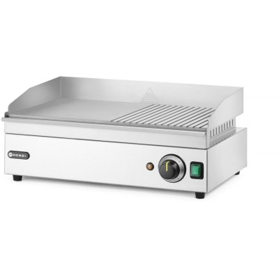 Mřížka s polovičním žebrováním, HENDI, Kitchen Line, 220-240V/2400W, 527x404x(H)233mm