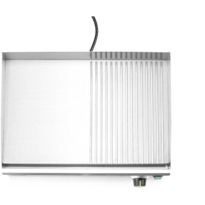 Mřížka s polovičním žebrováním, HENDI, Kitchen Line, 220-240V/2400W, 527x404x(H)233mm