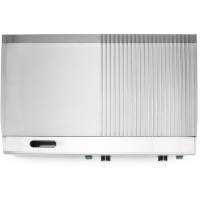 Gril, poloplochý,položebrovaný, HENDI, Budget Line, 400V/4400W, 720x460x(H)241mm