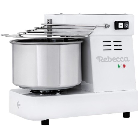 Spirálový mixér s pevnou hlavou a miskou Rebecca, Prismafood, 7L, 230V/370W, 265x495x(H)380mm