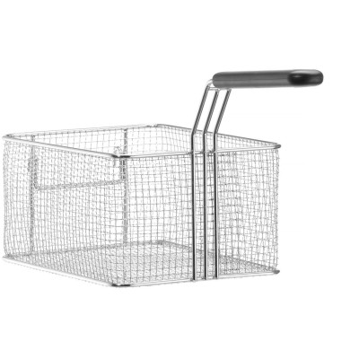 Hluboká fritéza XL s vypouštěcím kohoutkem, HENDI, Profi Line, 10L, 400V/6600W, 300x585x(H)377mm