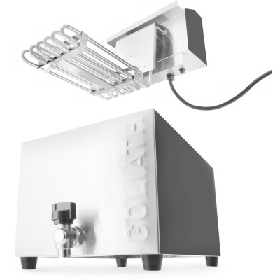 Fritéza XL s vypouštěcím kohoutem HENDI GOLIATH, HENDI, 10L, 400V/10200W, 300x585x(H)392mm
