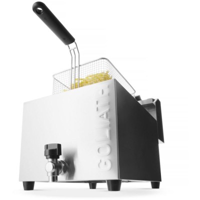 Fritéza XL s vypouštěcím kohoutem HENDI GOLIATH, HENDI, 10L, 400V/10200W, 300x585x(H)392mm
